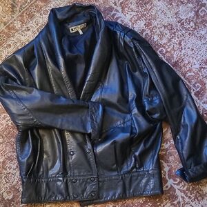 Napa De Vaca Slouchy Leather Jacket